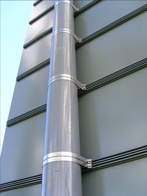 Galvanised posts