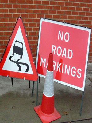 Temporary Sign Frames